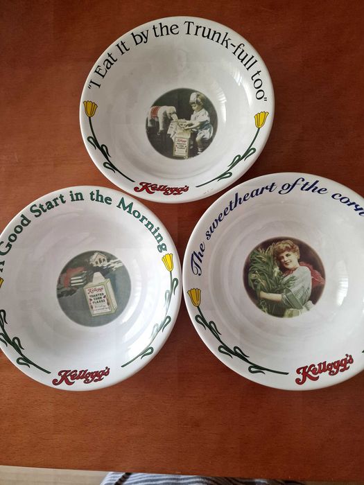 Conjunto de 3 tijelas antigas