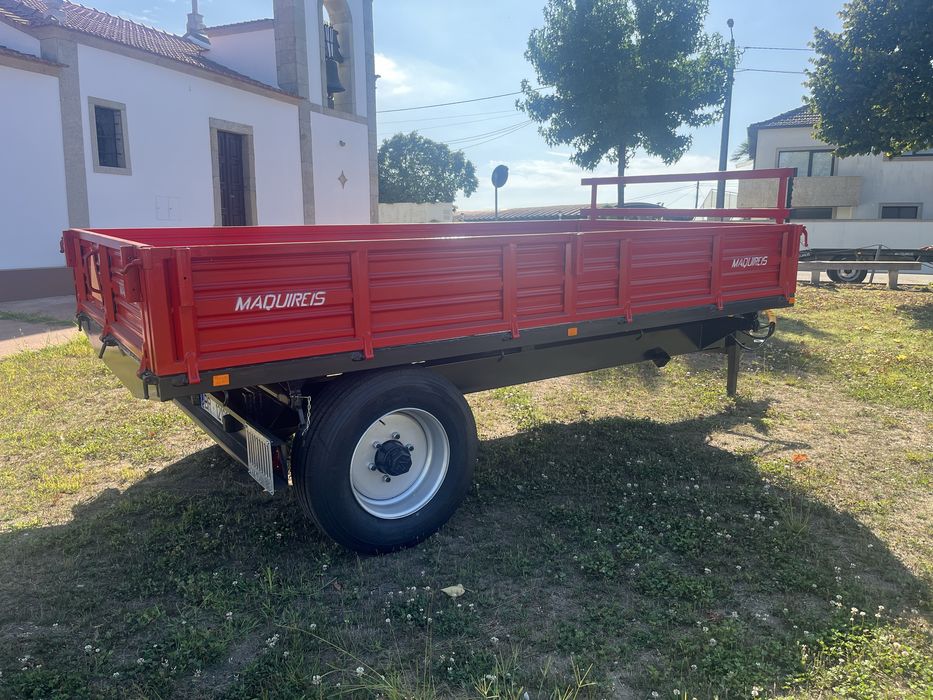 Reboque agricola tribasculante 7t