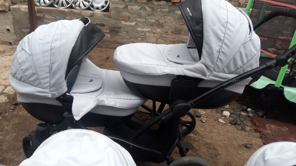 Коляска для двойни 2 в 1, BEBETTO 42