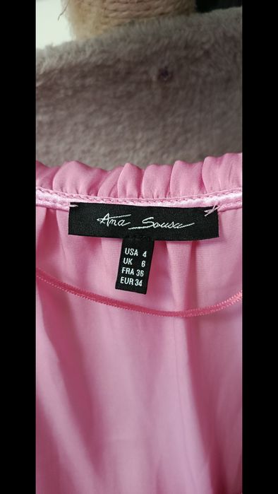 Top / blusa rosa Ana sousa