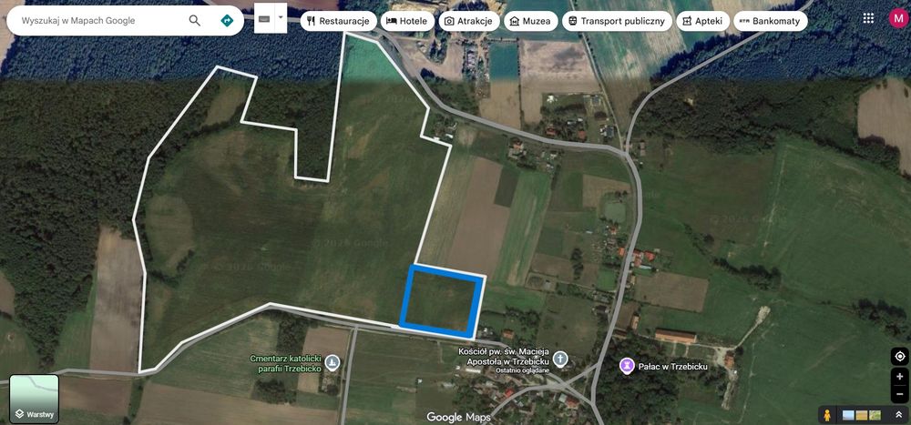 Działki budowlane Trzebicko