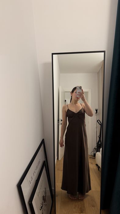 Сатинова сукня Zara