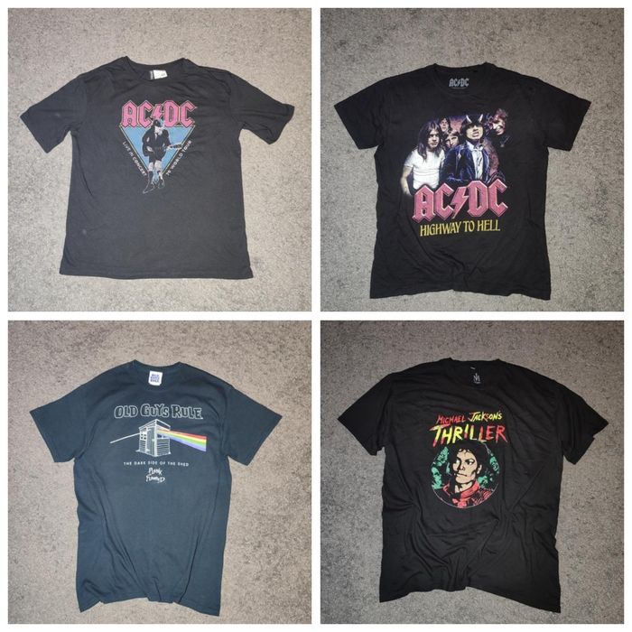 Колекція Футболок Рок & Реп Ікон, ціни різні.