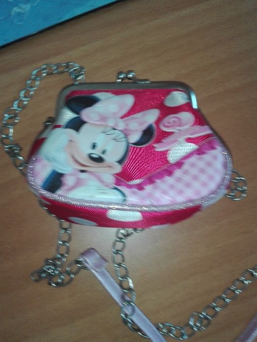 Mochila /porta moedas da mini