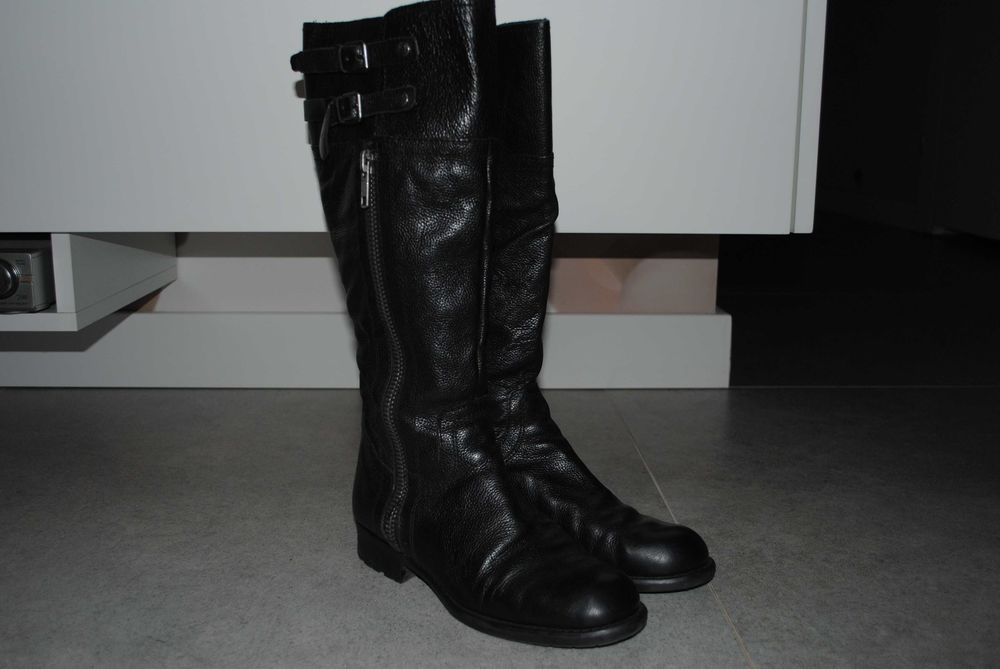 Wysokie kozaki FRANCO SARTO roz 39 SKÓRA