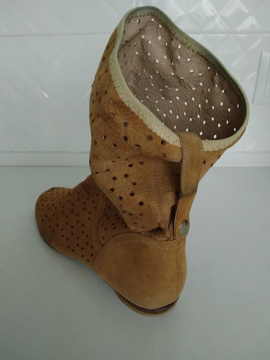 Сапоги женские, замшевые, р.37, 150 грн.