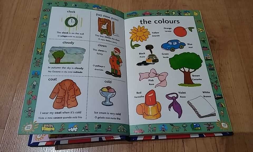 "Meu primeiro Dicionário Ilustrado de Inglês"