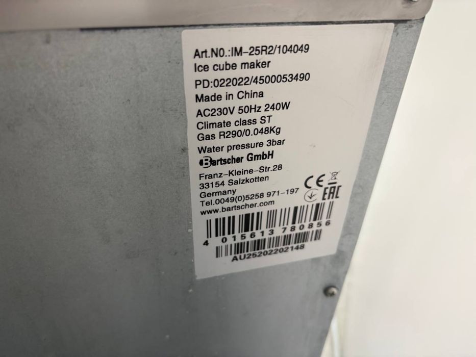 Льодогенератор Ice-Cube Maker Pro 25 R