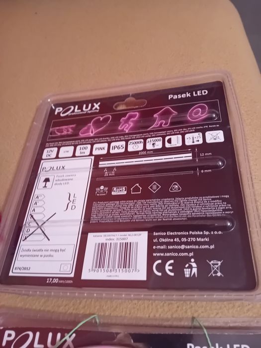 2 opakowania taśm led +lampki choinkowe,nowe
