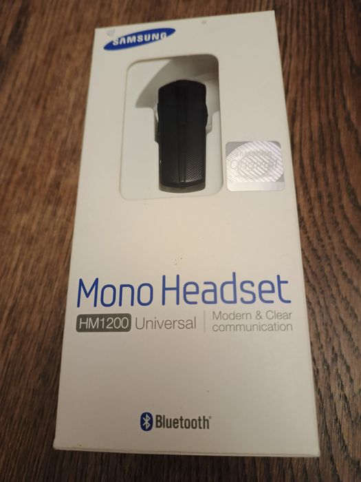 Sprzedam słuchawkę Bluetooth Samsung HM1200 komplet producenta
