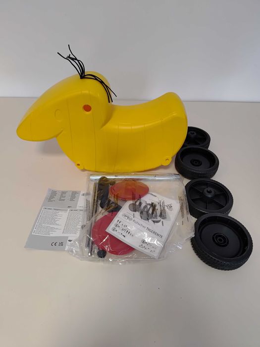 Jeździk odpychacz dla dzieci Rolly Toys tygrysek żółty/K