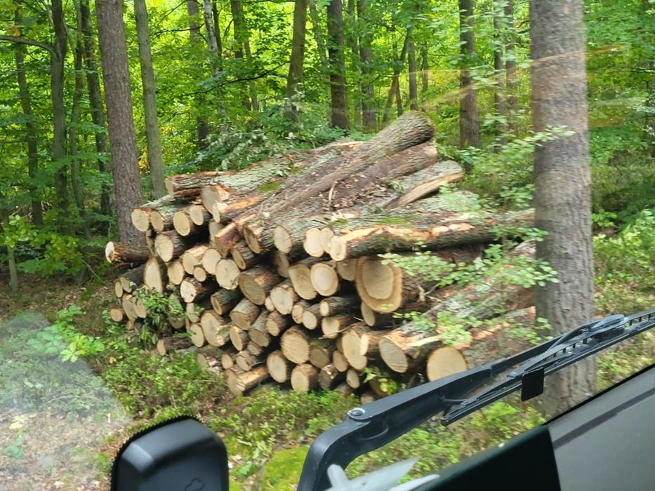 Drewno opałowe w wałkach