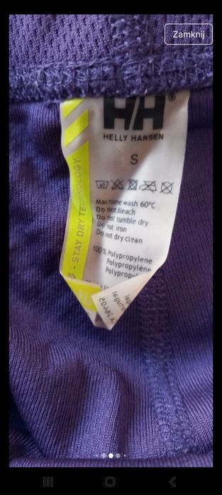 Legginsy termiczne Helly Hansen