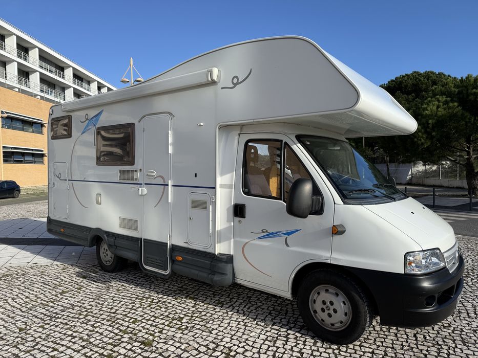 Autocaravana Fiat Ducato 2.3 JTD ano 2005/ 6 dormidas