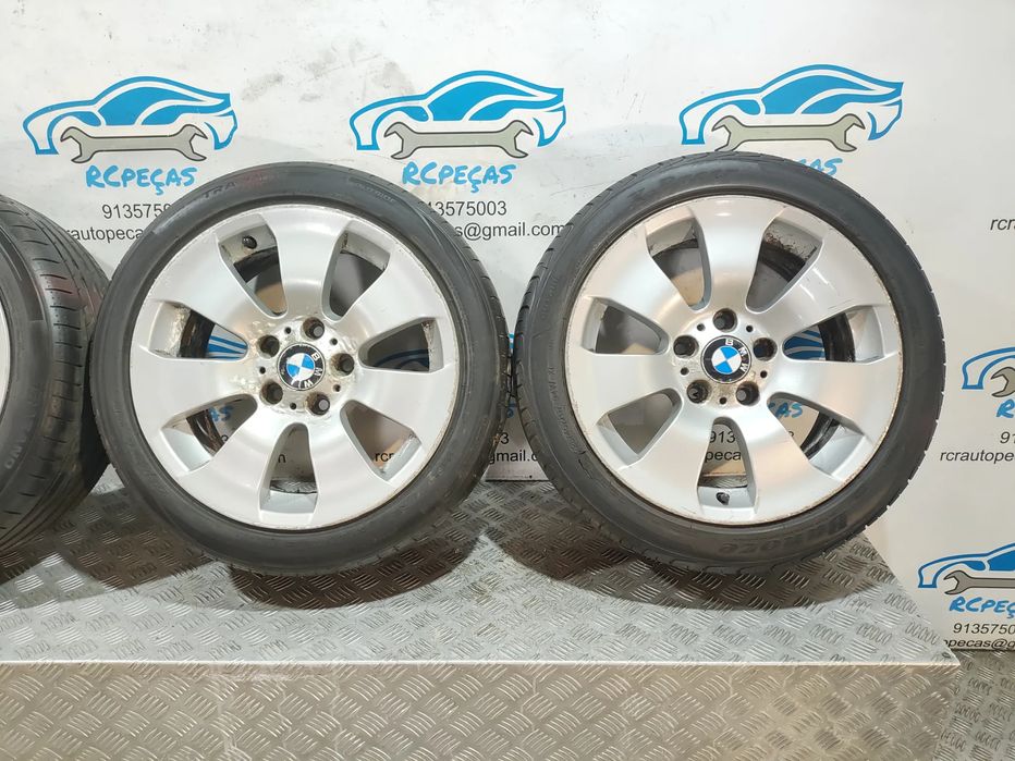 Conjunto Jantes 17 Originais BMW Serie 3 E90 8J ET34 5x120