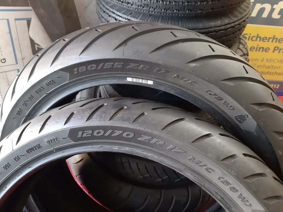 Мото шина 120/70 ZR17+180/55ZR17 Metzeler RoadTec01  2022р з Німеччини