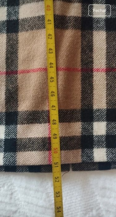 Saia fazenda inglesa classic check