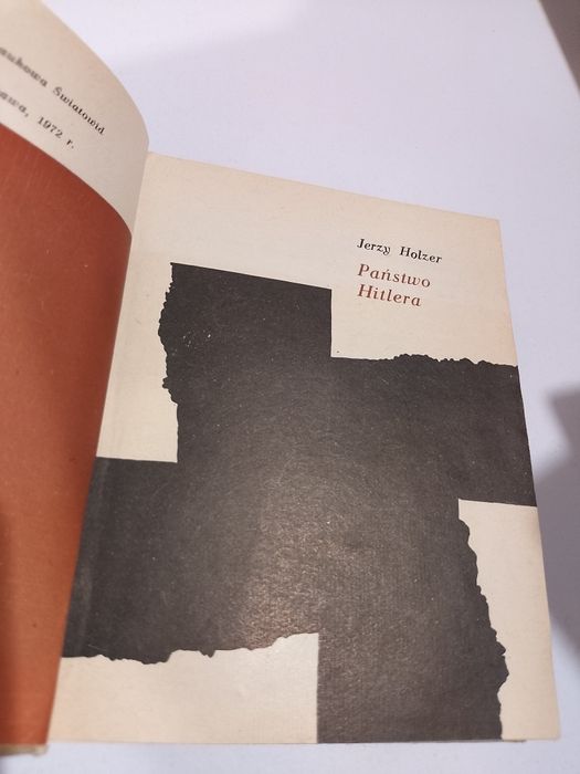 Jerzy Holzer Państwo Hitlera