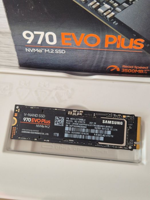 samsung 970 evo plus 1tb - купить комплектующие для ПК - Цена на