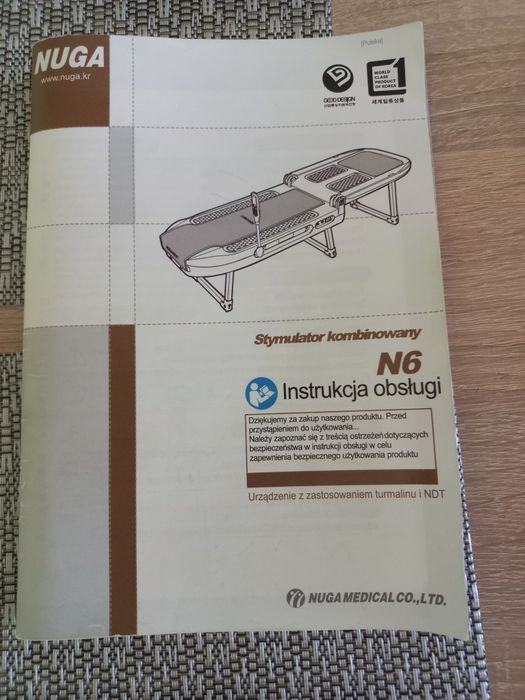 Łóżko do masażu rehabilitacji