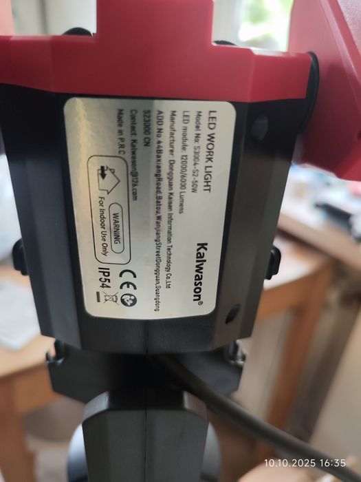 Lampa LED na statywie 2x50W remontów