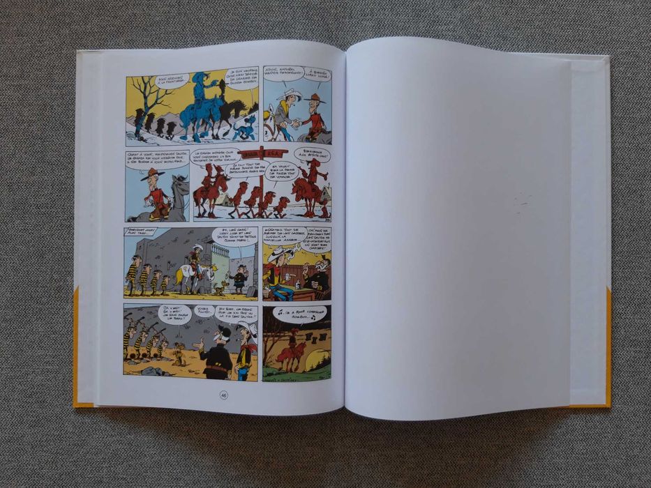 BD Lucky Luke "Les Dalton dans le blizzard"
