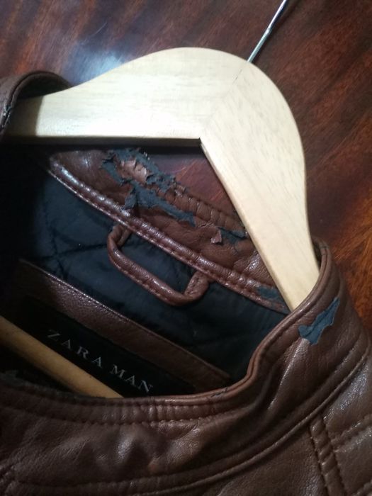 Casaco Cabedal Homem