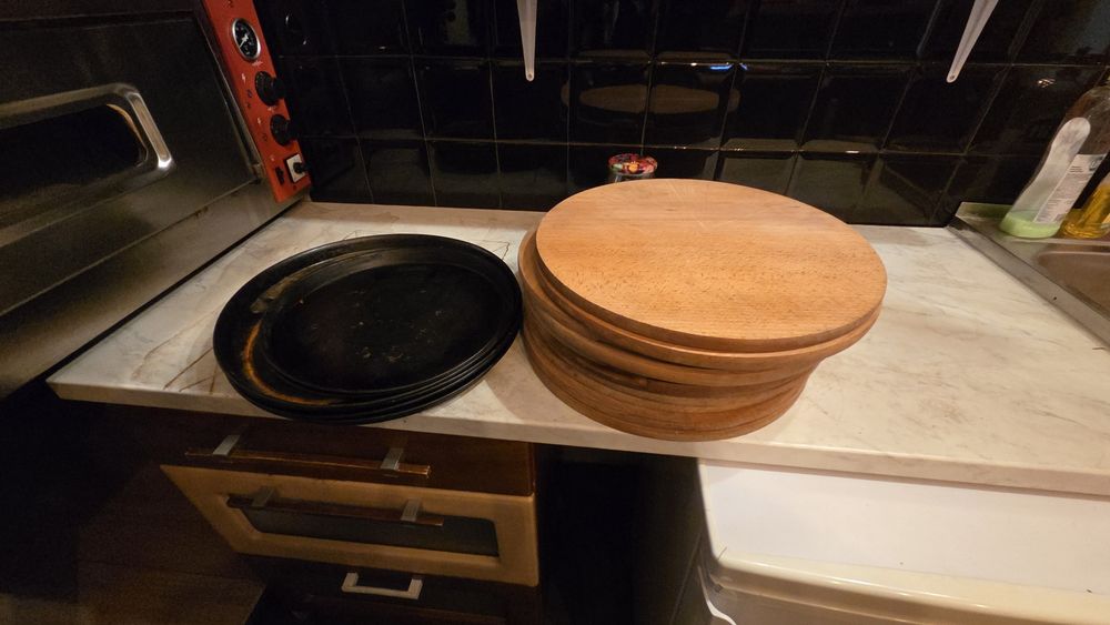 Piec do Pizzy opalany drewnem 180cm średnicy