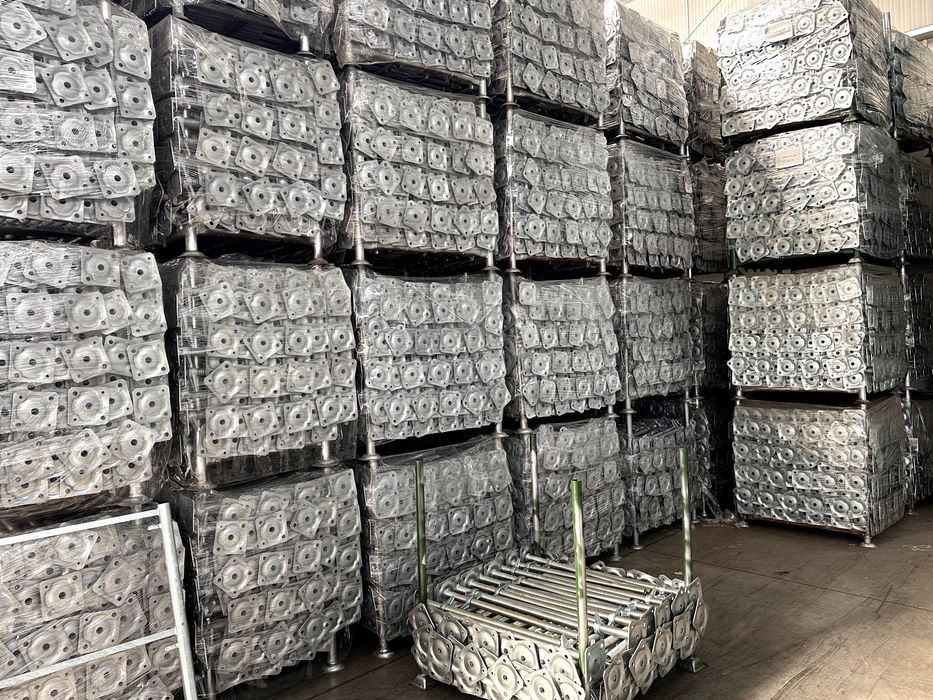 Rusztowanie klinowe fasadowe 73  -  77 m2 baumann altrad