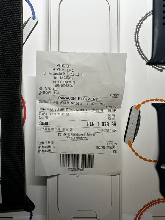 Apple Watch SE GPS, Celluar, 44mm