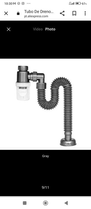 Sifão WC  com depósito