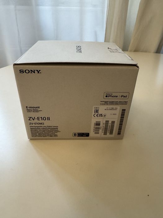 Нова Sony ZV-E10 II Body