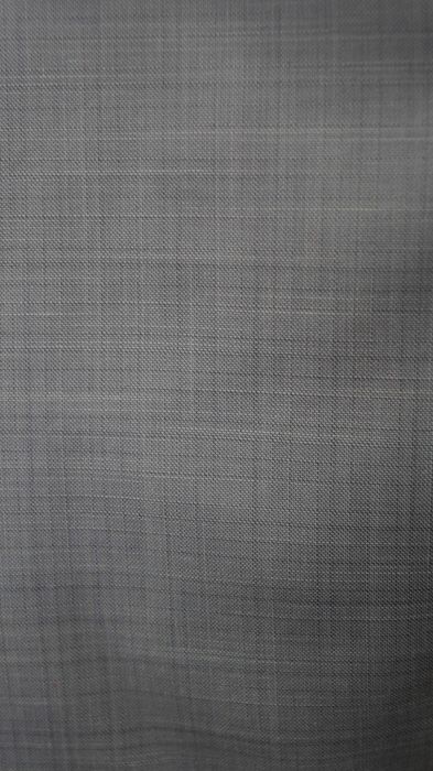 Garnitur Wełniany Alberto Bossi Dwurzędowy Jasnoszary Rozmiar 58