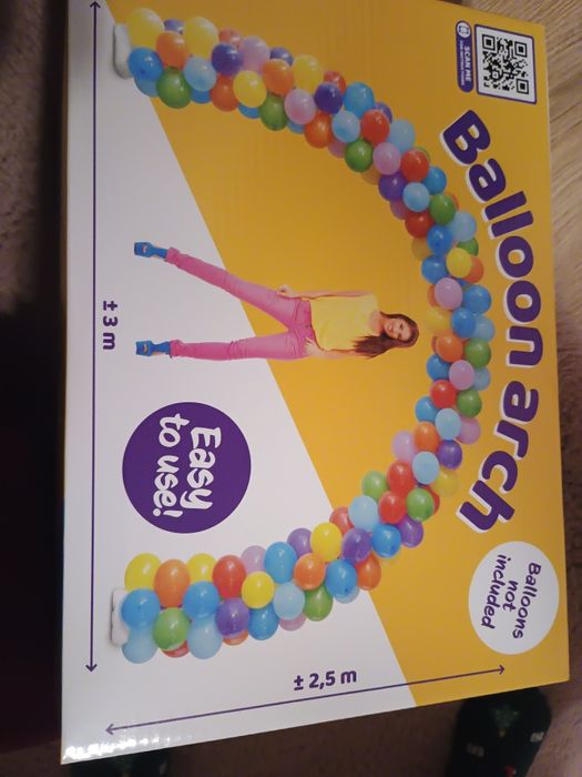 Łuk na balony nowy