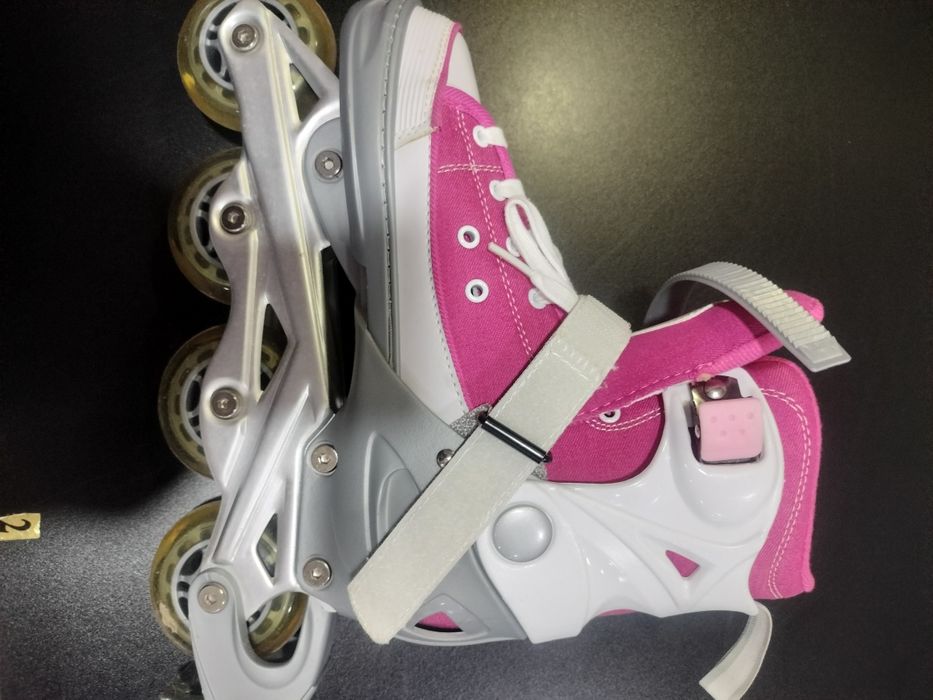 Patins.  em   linha