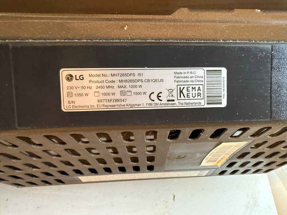 Microondas LG NEOChef