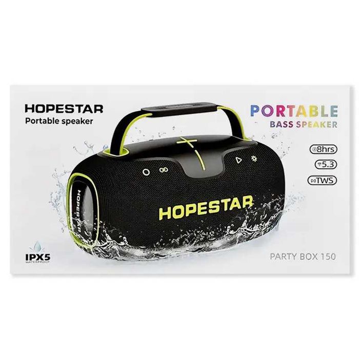 ОРИГІНАЛЬНА Bluetooth колонка Hopestar PartyBox 150 60W