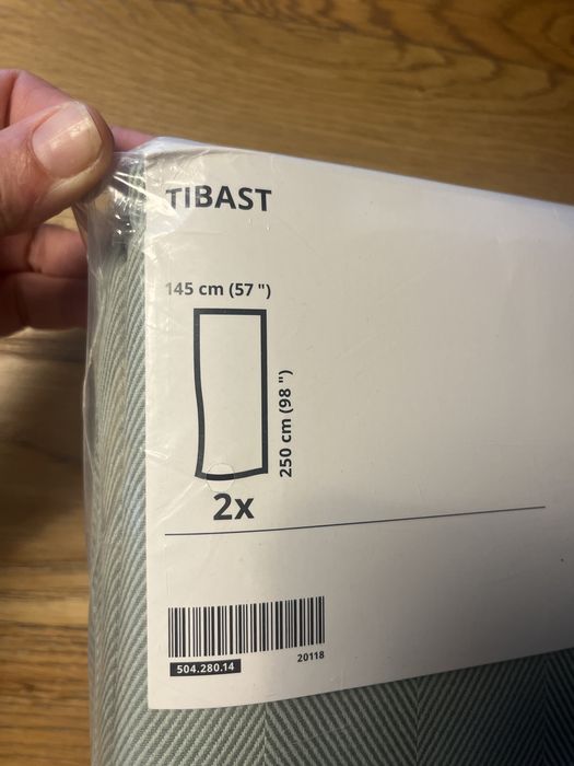 Zaslony ikea tibast
