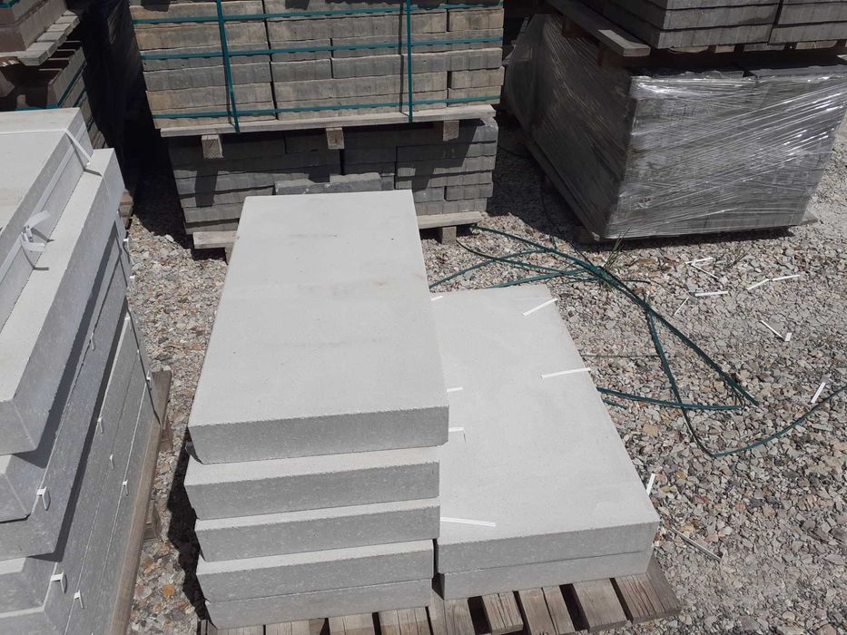 Blok Venetto Palisada Mur oporowy 125x45 cm Biały II gatunek