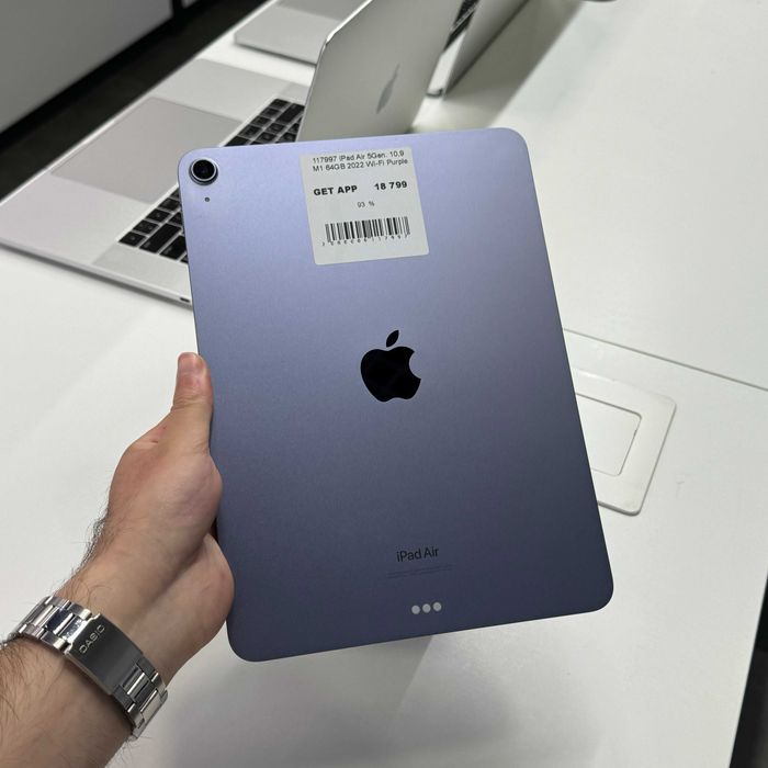 Планшет iPad Air M1 5Gen. 64GB Wi-Fi • ГАРАНТІЯ • СТАН 9.6/10 117997