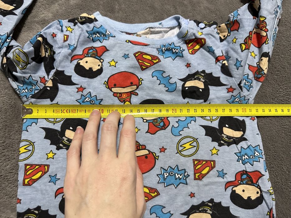Bluzka DC Comics 86-92cm 1,5-2lata batman superman flash #1747