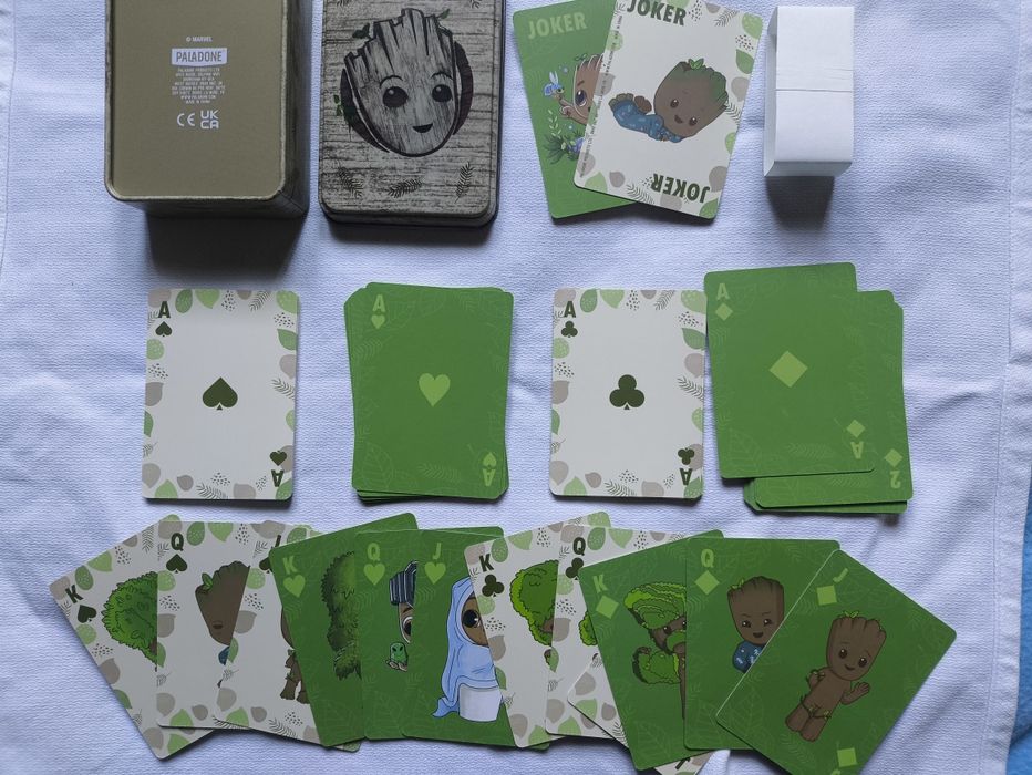 Baralho de Cartas Marvel