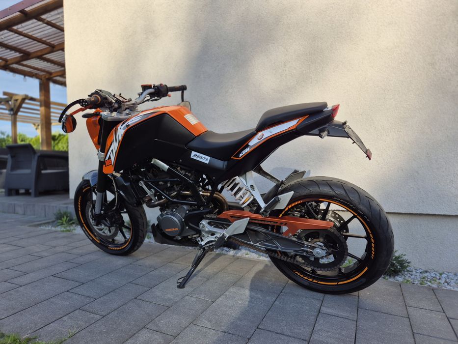 Ktm DUKE 125 kat A1/B //RATY// Giannelli Stan BDB Transport