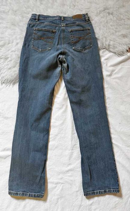 Jeansy straight proste klasyczne m m/l John Baner