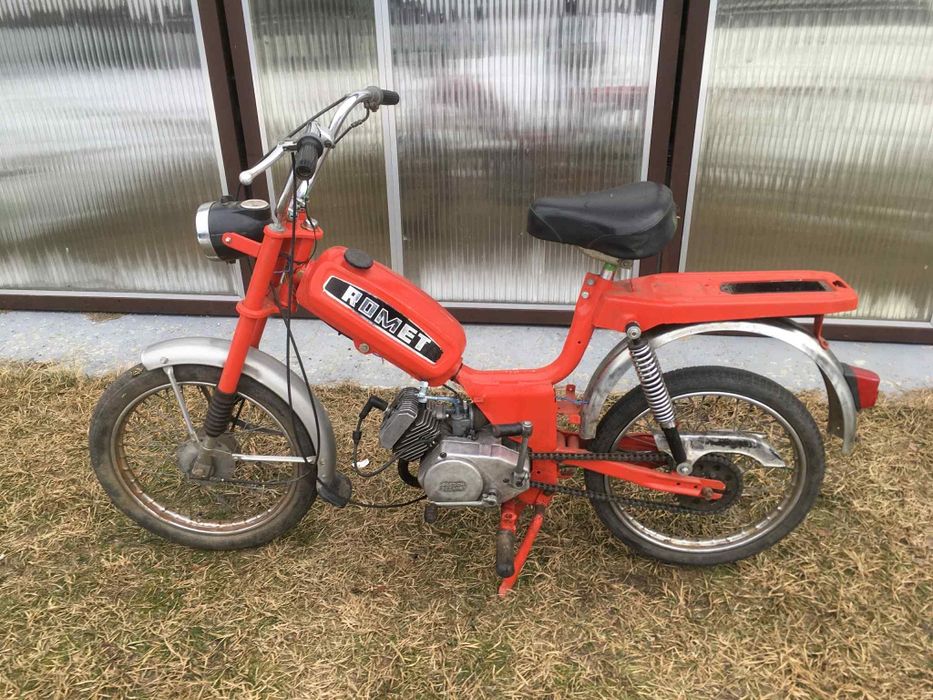 Zarejestrowany Romet kadet 780 silnik 023 komar komórek  sztywniak