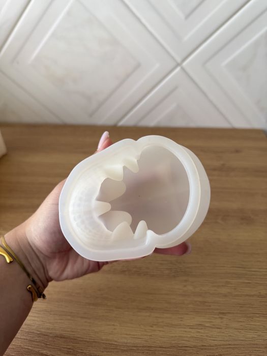 Molde para vela de caveira