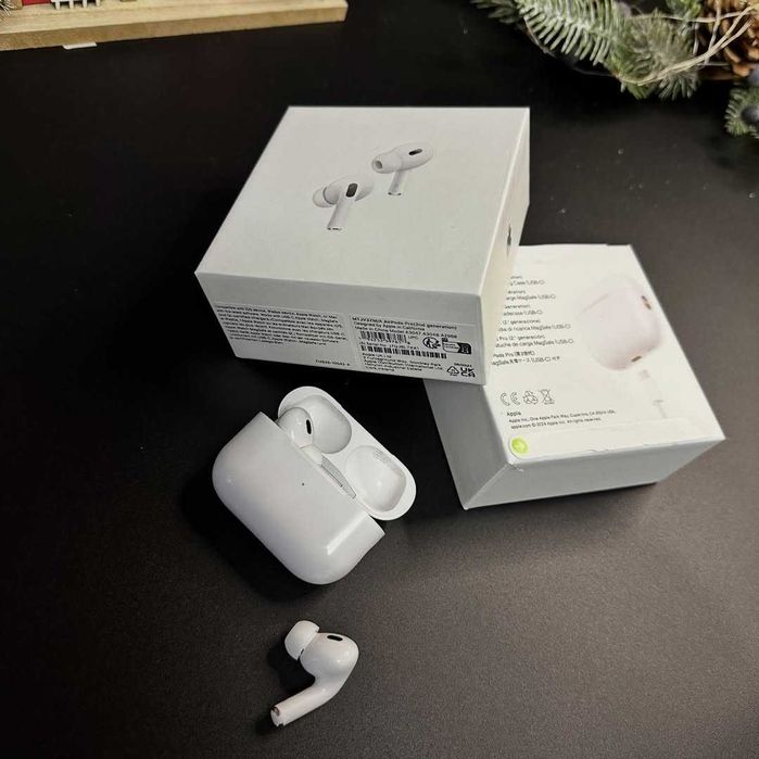 AirPods Pro 2 навушники apple MagSafe (USB-C) — Нові  Premium якості + чохол в подарунок