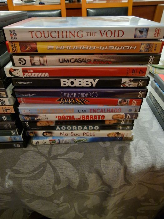 Coleção de DVDs originais