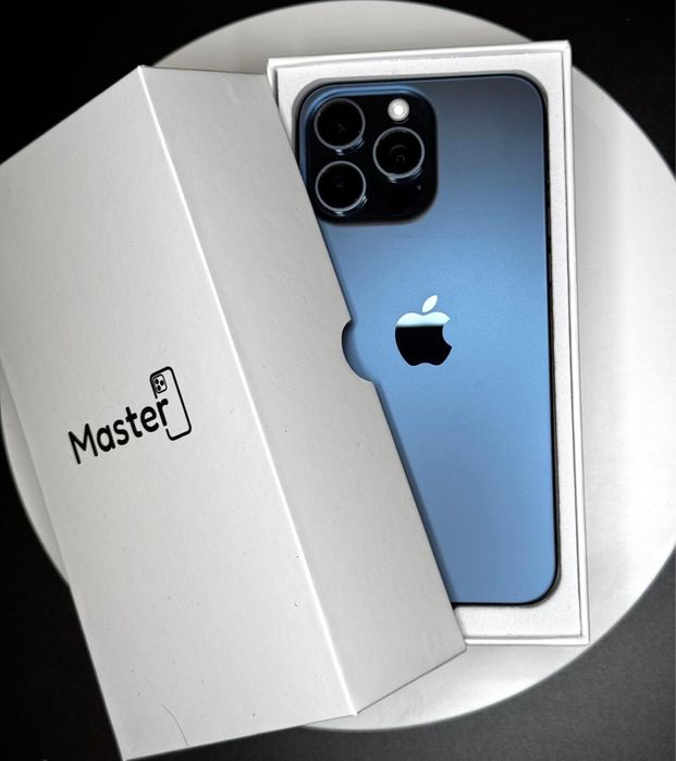 Apple iphone 15 Pro max 1TB Blue jak nowy bateria 100% gw 6 miesiecy