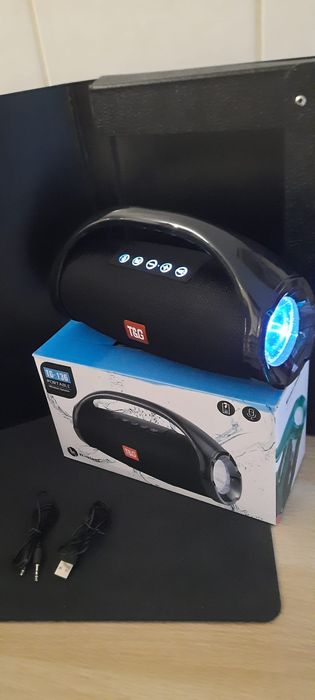 Colunas de som totalmente novas com linterna